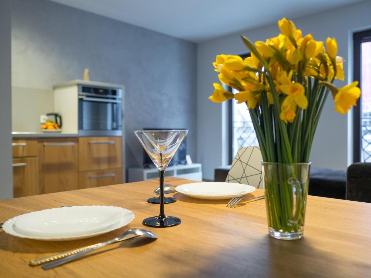 Апартаменты Great Apartament Mlynowa Белосток Экстерьер фото